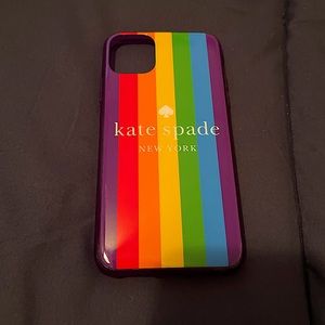 Kate Spade iPhone 11 Pro Max rainbow phone case